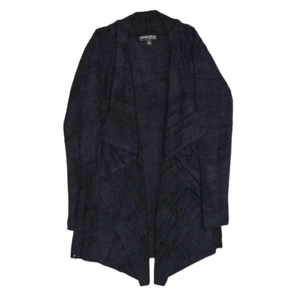 NWT BAREFOOT DREAMS Black Bamboo Chic Lite Calypso Wrap - Picture 2 of 6